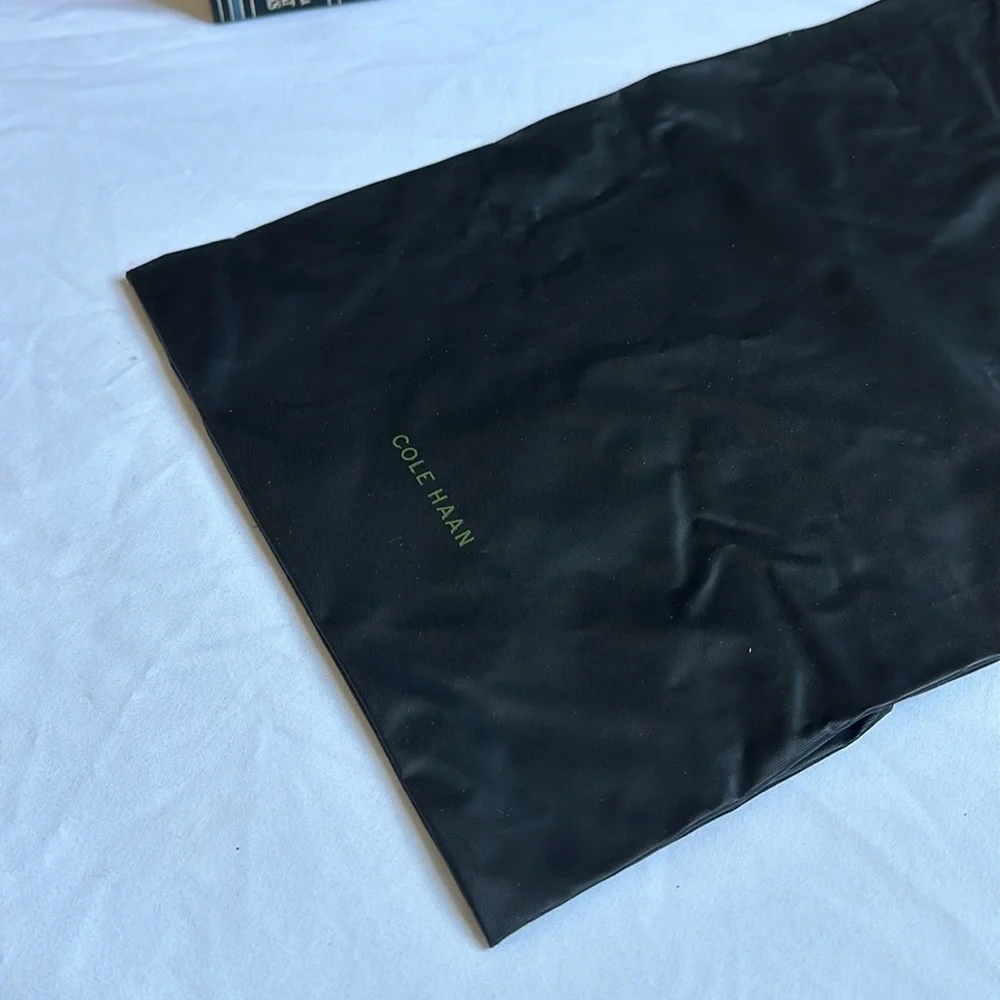 Cole Haan Black Drawstring Pouch Vintage